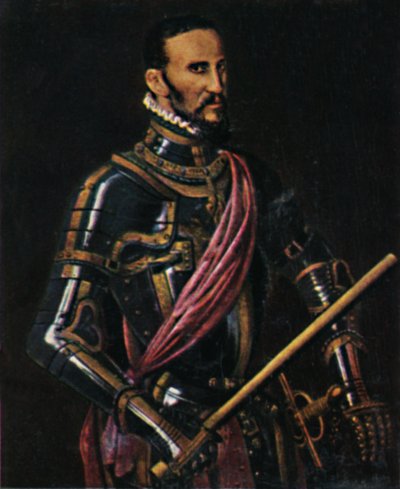 Hertug Alba 1507-1582. - Maleri av Mor, 1934. av Unbekannt