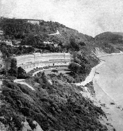 Hesketh Crescent, Torquay, Devon, tidlig på 1900-tallet av Unbekannt