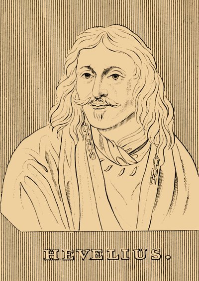 Hevelius, 1611-1687, 1830. av Unbekannt