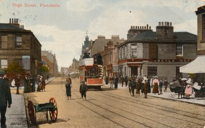 High Street, Portobello, 1913 av Unbekannt