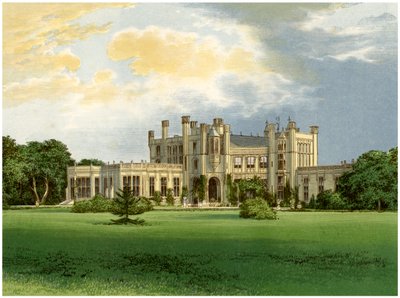 Highcliffe Castle, Dorset, hjemmet til Marchioness of Waterford, c1880 av Unbekannt