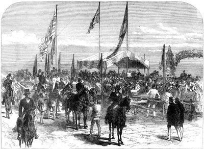 Hans Kongelige Høyhet mottar adressen til Glenelg Corporation, Australia, 1868 av Unbekannt