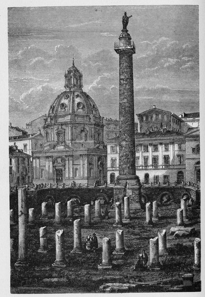 Historien om det gamle Roma. Roma-graveringer fra 1872 av Unbekannt
