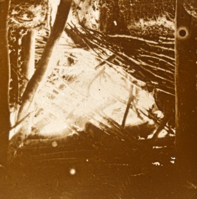Treff fra en 75 automatisk luftvernkanon, c1914-c1918 av Unbekannt