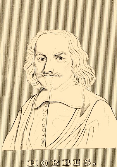 Hobbes, 1588-1679, 1830. av Unbekannt