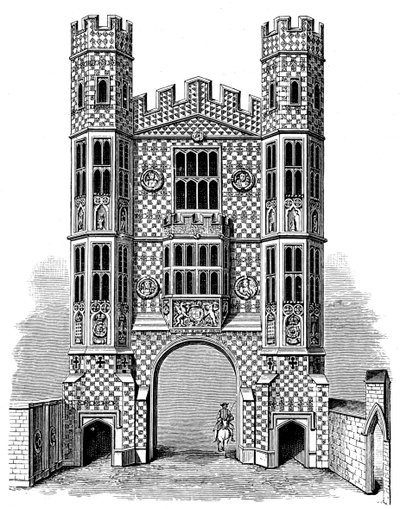 Holbein Gate, Whitehall, London, 1893 av Unbekannt