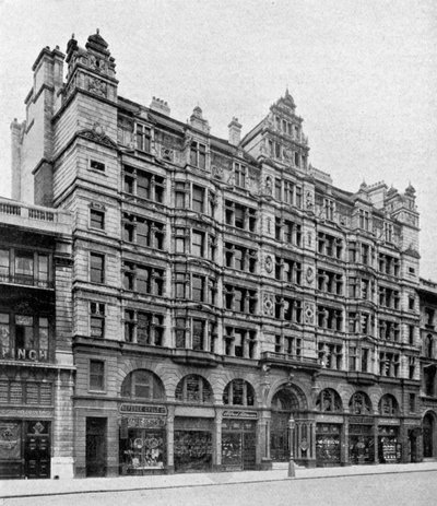 Holborn foran Birkbeck Bank, London, 1904 av Unbekannt