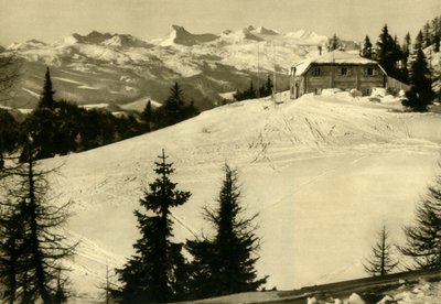 Hollhaus, Dachstein, Steiermark, Østerrike, c1935. av Unbekannt