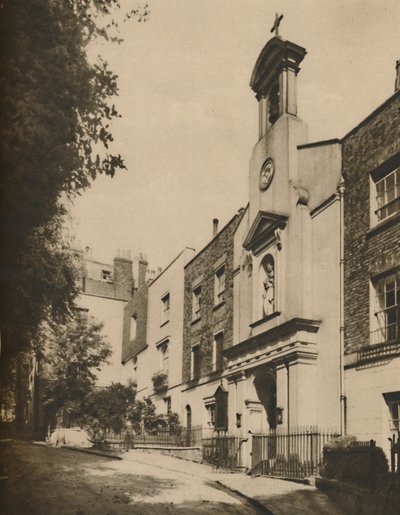 Holly Place, A Quiet By-Way på siden av Hampstead Hill, c1935. av Unbekannt