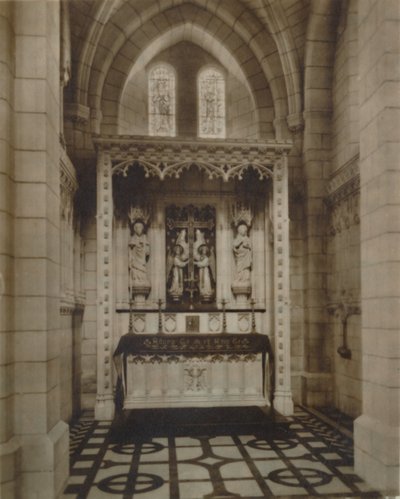Holy Cross Chapel, Buckfast Abbey, sent på 1800- og begynnelsen av 1900-tallet av Unbekannt