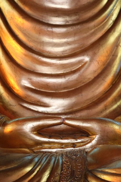 Hong Hien Tu tempel. Buddha-statue, Frejus, Frankrike av Unbekannt