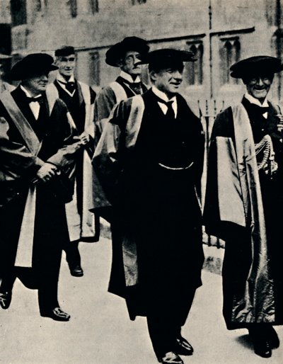 Æresgrad ved Oxford, 1925, 1945. av Unbekannt