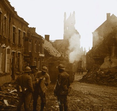 Hooglede, Flandern, Belgia, 1918 av Unbekannt