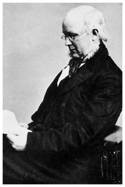 Horace Greeley , amerikansk avisredaktør og politiker, c1865 1955 av Unbekannt