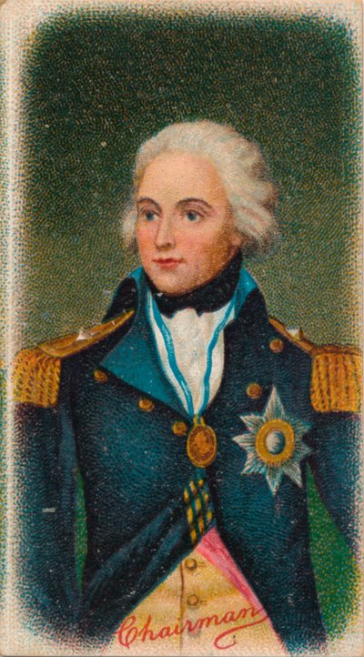 Horatio Nelson 1758-1805, 1. Viscount Nelson, britisk admiral, 1912 av Unbekannt