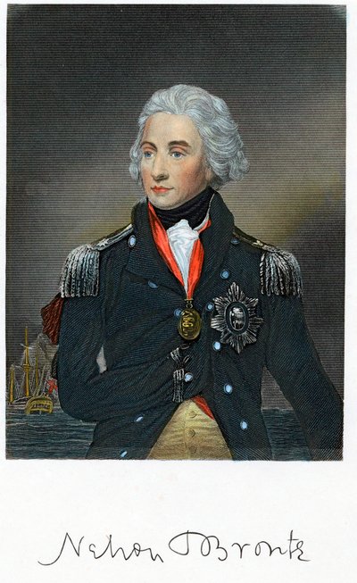 Horatio Nelson, 1. Viscount Nelson, engelsk marinesjef av Unbekannt