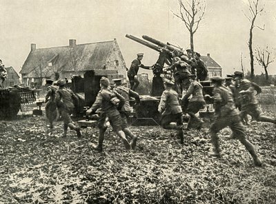 Fiendtlig flyseende, 1919. av Unbekannt