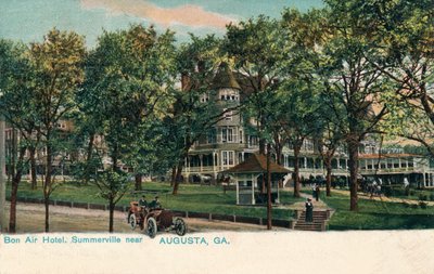 Hotel Bon Air, Augusta, Georgia, c1910 av Unbekannt