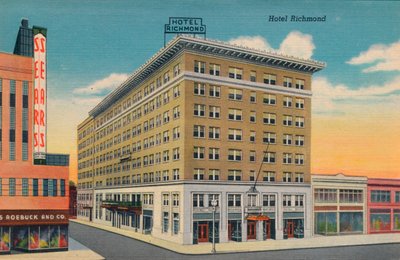 Hotel Richmond, Augusta, Georgia, 1943 av Unbekannt