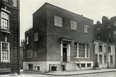 Hus i Weymouth Street, London, 1937 av Unbekannt