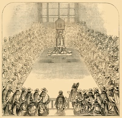 Underhuset i 1623, 1881. av Unbekannt