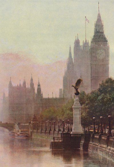 Houses of Parliament, c1935. av Unbekannt