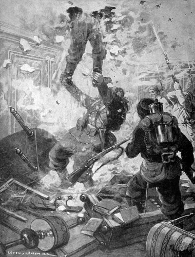 Hvordan slottet ble tatt, første verdenskrig, Frankrike, 1915 av Unbekannt