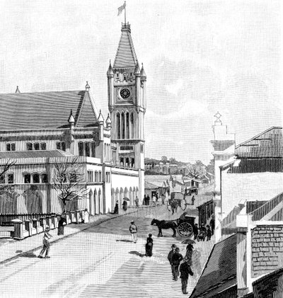Howick Street, Perth, Australia, 1886 av Unbekannt