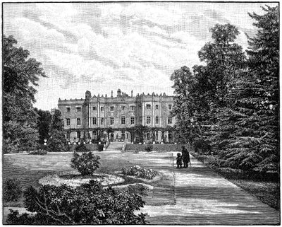 Hughenden Manor, Buckinghamshire, 1900 av Unbekannt