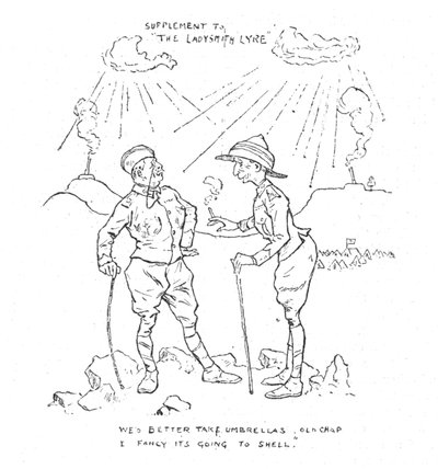 Humors of the Siege, 1902 av Unbekannt
