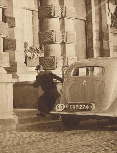Hurrying Home - Hertugen av York - 4. desember 1936 1937 av Unbekannt