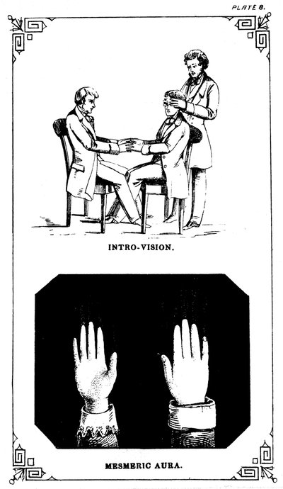 Hypnosis: introvisjonskraften ved å se inn i en kropp, 1889 av Unbekannt