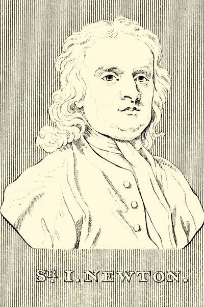 I. Newton, 1642-1727, 1830. av Unbekannt