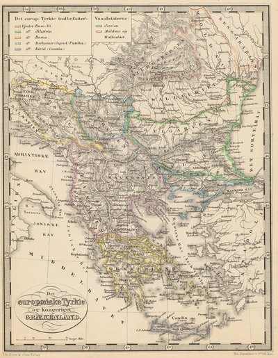 Illustrasjon hentet fra boken Atlas over alle Jordens Dele av ukjent forfatter og utgitt av Chr. Steen & Søn (Kjøbenhavn, 1857) av Unbekannt