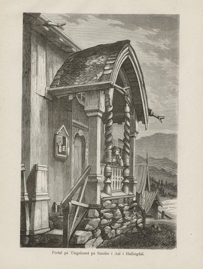 Illustrasjon hentet fra boken Nordiska taflor av ukjent forfatter og utgitt av Albert Bonnier av Unbekannt