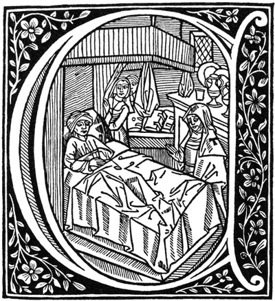 Illustrasjon fra Boethius, The Consolation of Philosophy, 1498 1964 av Unbekannt