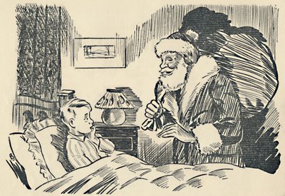 Illustrasjon fra The Mystification of Santa Claus, 1936. av Unbekannt
