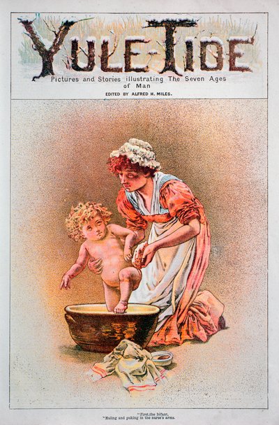 Illustrasjon fra julen, 1882 av Unbekannt