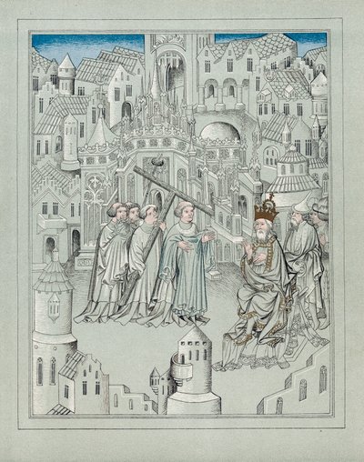 Illustrasjon fra reisene til den legendariske engelske ridderen Sir John Mandeville, c1372 av Unbekannt