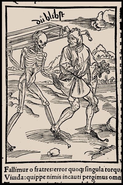 Illustrasjon til boken Ship of Fools av Sebastian Brant, 1497. av Unbekannt