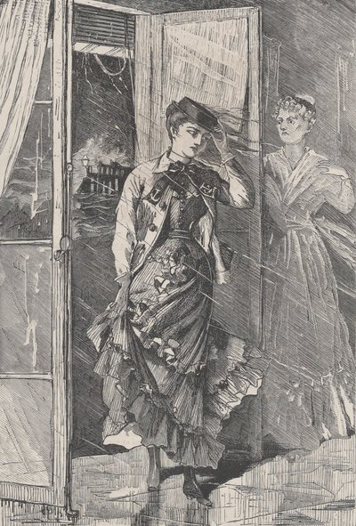 I Came a Storm of Wind, Rain and Spray - og Portia The Galaxy, An Illustrated ..., desember 1869. av Unbekannt
