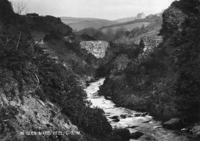 I Glen Maye, Peel, Isle of Man, 1900-tallet av Unbekannt