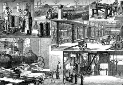 I Royal Arsenal, Woolwich, c1880 av Unbekannt