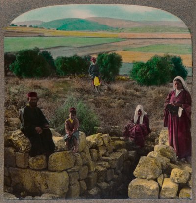 I Shepherds Field, Betlehem, ca 1900 av Unbekannt