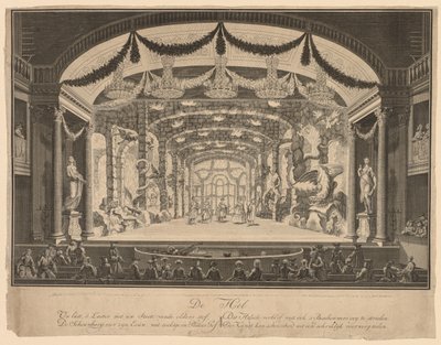 Helvete, 1700-tallet. av Unbekannt