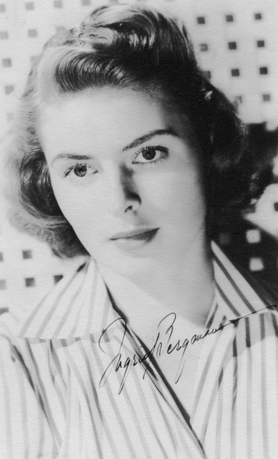 Ingrid Bergman 1915-1982, svensk skuespillerinne, ca 1930-tallet av Unbekannt