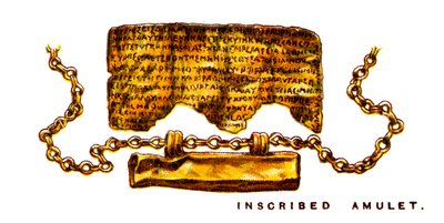 Innskrevet amulett, 1923 av Unbekannt