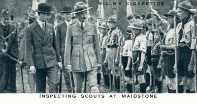 Inspeksjonsspeidere på Maidstone, 1929 1937 av Unbekannt