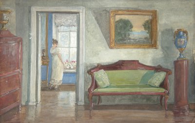 Interiør, 1924 av Unbekannt