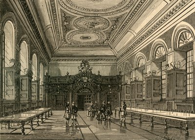 Interiør i Stationers Hall, 1876, 1897. av Unbekannt